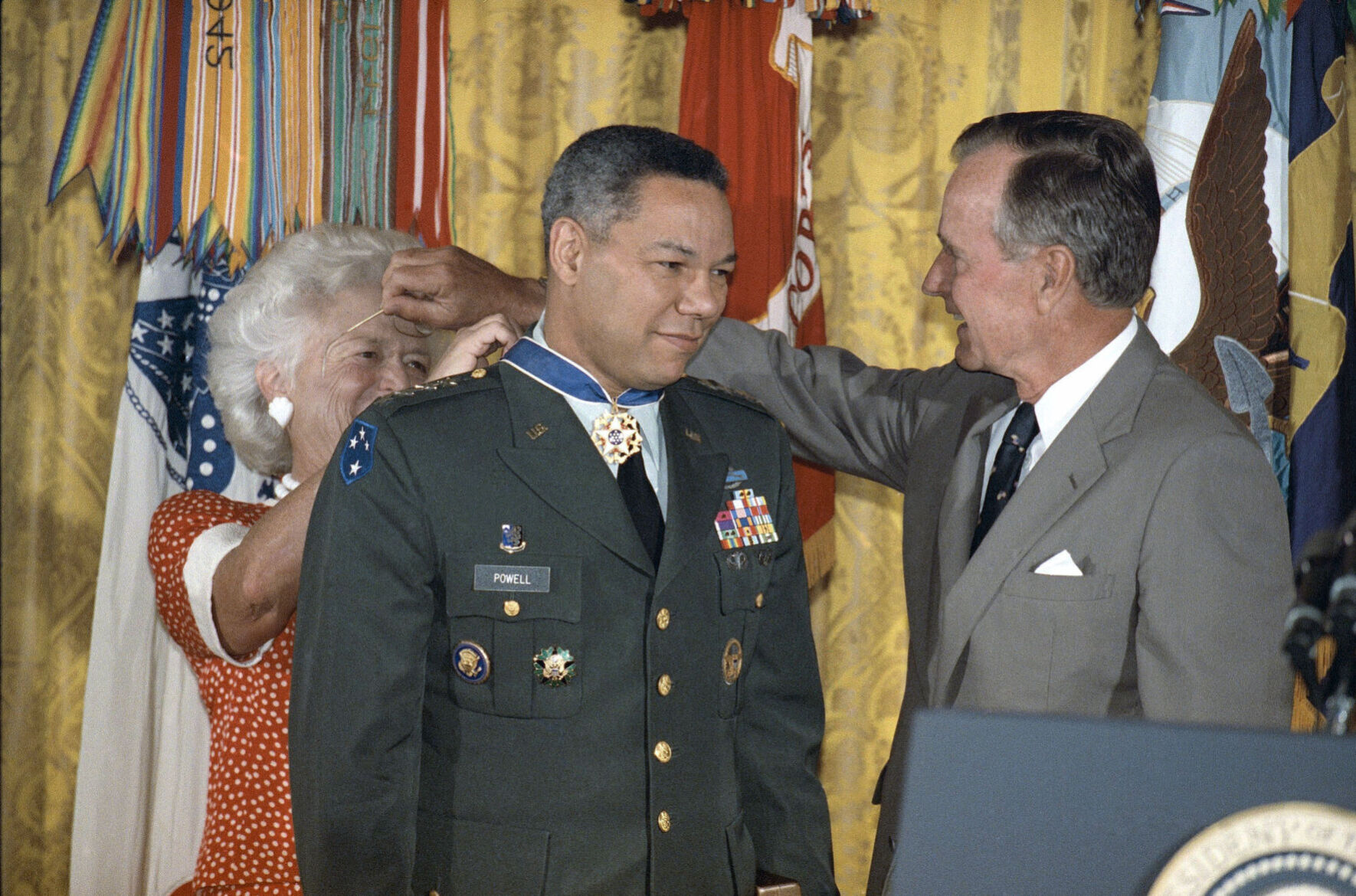 Bush Powell Medal Of Freedom